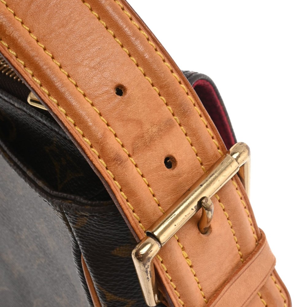 LOUIS VUITTON Louis Vuitton Monogram Vibasite GM Brown M51163 Women's Canvas ... - Picture 5 of 12